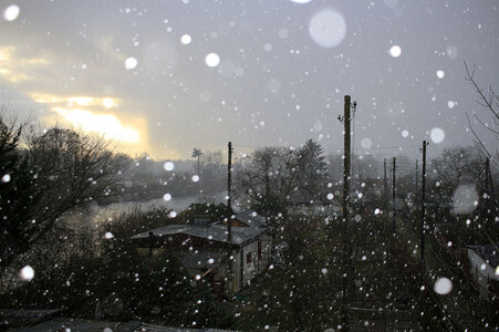 Schnee in Berlin
