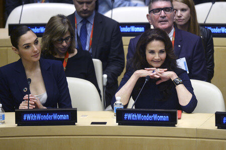 Ernennung von Wonder Woman zur UN-Botschfterin in New York
