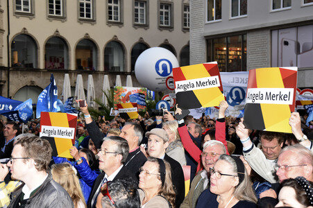 Wahlkampfveranstaltung der CSU in München