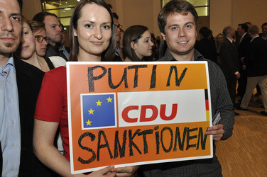 Eröffnung des CDU Europawahlkampfes, Frankfurt