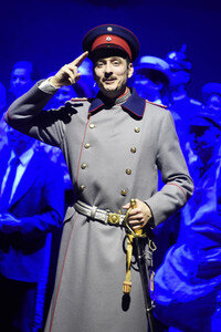Theaterprobe 'Der Hauptmann von Köpenick' in Berlin