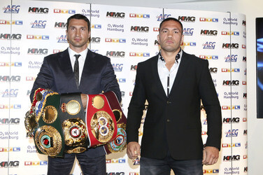 Pressekonferenz zum WM Boxkampf Klitschko vs. Pulev, Hamburg