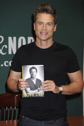 Rob Lowe signiert sein Buch 'Love Life', New York