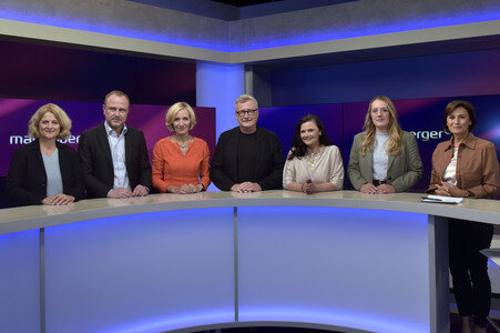 Talkshow 'maischberger' in Berlin