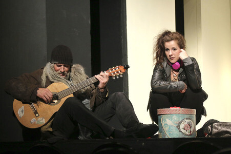 Theaterprobe 'Auf ein Neues' in Hamburg