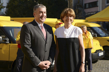 DHL Pressekonferenz in Köln