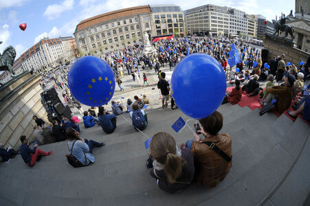 'Pulse of Europe' Demonstration in Berlin