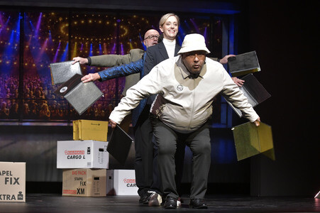 Theaterprobe 'Putsch' in Berlin