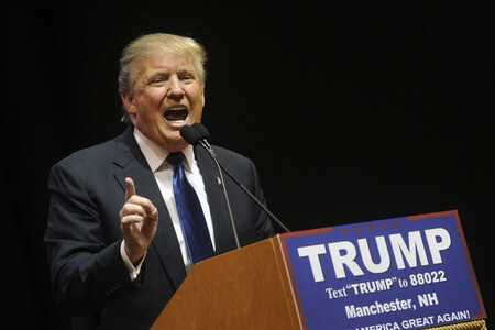Wahlkampfrede von Donald Trump in Manchester