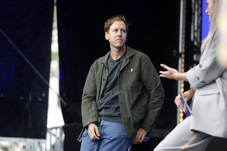 Sebastian Vettel auf der IAA Mobility 2025 in München