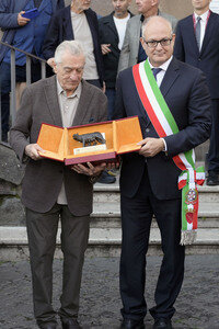 Verleihung des Lupa Capitolina an Robert De Niro in Rom