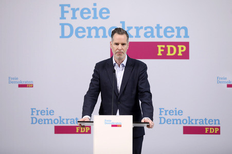 Pressestatement von Christian Dürr in Berlin