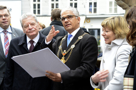 Abschiedsbesuch von Joachim Gauck in Bonn
