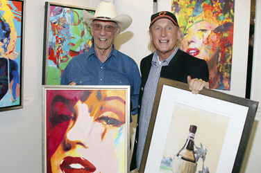 James Francis Gill Vernissage, Hamburg