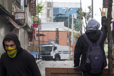 Maidemonstration in Istanbul