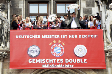 Meisterfeier des FC Bayern München