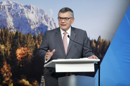Pressekonferenz von Markus Söder in München