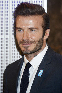 Empire State Building Lighting Ceremony mit David Beckham in New York