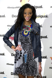 Chantelle Brown-Young Photocall, Fashion Week Madrid