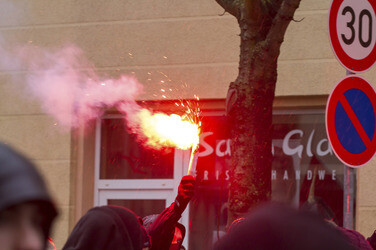 'Cottbus nazifrei' Demonstration, Cottbus