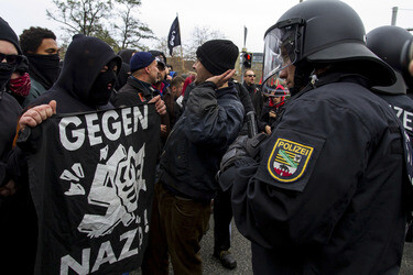 Demonstration 'Hooligans gegen Salafisten', Hannover