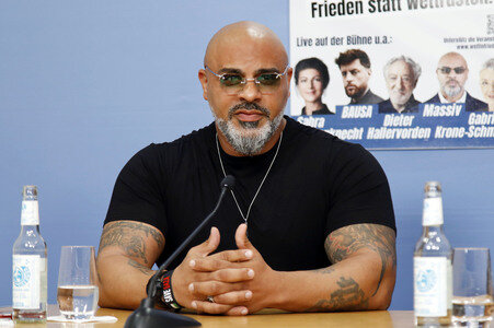 Pressekonferenz zur Friedenskundgebung am 13. September in Berlin