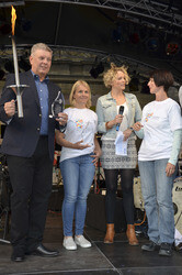 Dieter Reiter mit Fakel