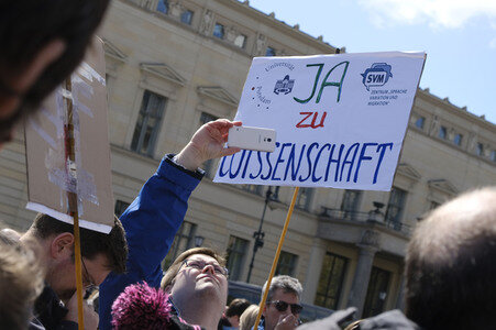March for Science in Berlin