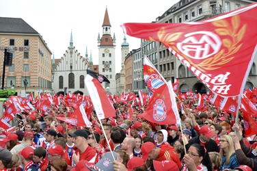 Meisterfeier des FC Bayern München
