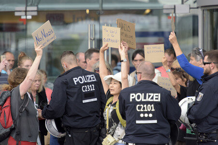 'Merkel muss weg' Demo in Berlin