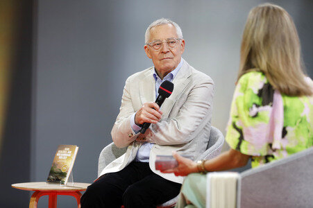 Karl Schlögel auf der Frankfurter Buchmesse 2025 in Frankfurt