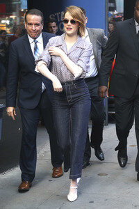 Emma Stone bei 'Good Morning America' in New York