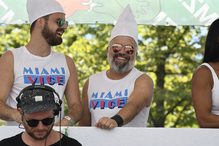 Street Parade 2018 in Zürich