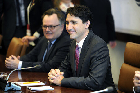 Justin Trudeau  bei der UN in New York
