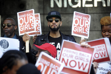 Protest gegen Boko Haram, New York