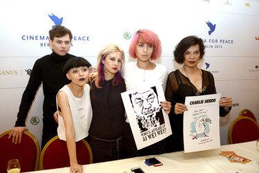 Cinema for Peace 2015 Pressekonferenz, Berlin