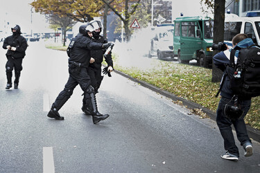 Demonstration 'Hooligans gegen Salafisten', Hannover