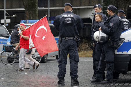 Erdogan-Demo in Köln