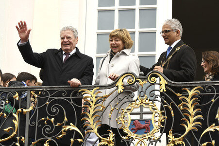 Abschiedsbesuch von Joachim Gauck in Bonn