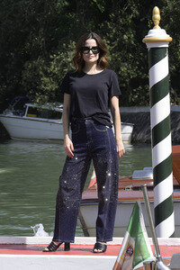 Ankunft von Giulia Elettra Gorietti am Hotel Excelsior, Internationale Filmfestspiele von Venedig 2025