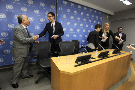 ICAN Pressekonferenz bei der UN in New York