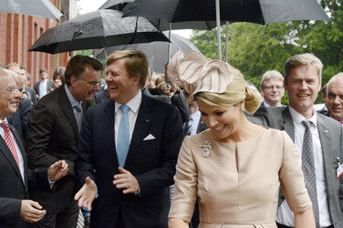 Arbeitsbesuch des niederändischen Königspaares, Essen