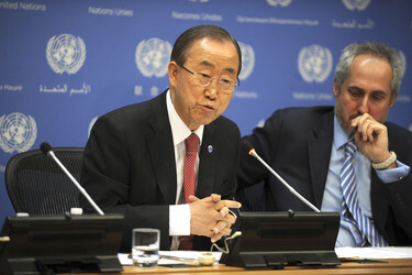 UN End-of-Year Pressekonferenz, New York