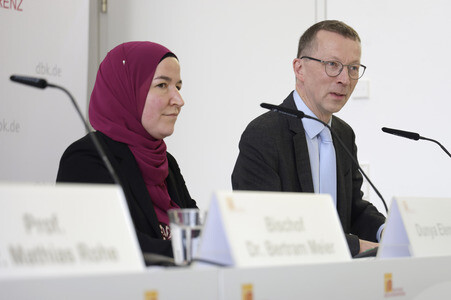 Pressegespräch 'Dialog zwischen Christen und Muslimen' bei der DBK in Würzburg