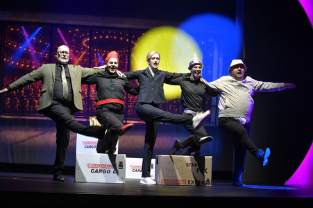 Theaterprobe 'Putsch' in Berlin