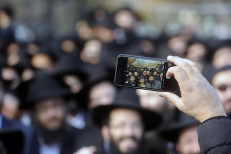Rabbi 'Klassenfoto' in New York