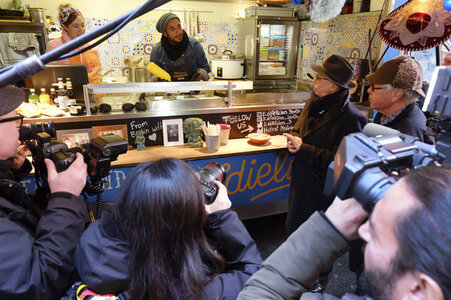 Eröffnung Berlinale Street Food Markt 2018 in Berlin