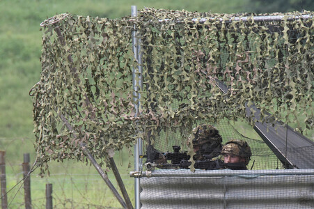 Militärübung 'Brunet Takamori 26' in Shikama