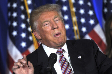 Wahlkampfrede von Donald Trump in Briarcliff Manor
