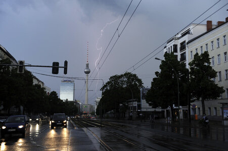 Gewitter in Berlin